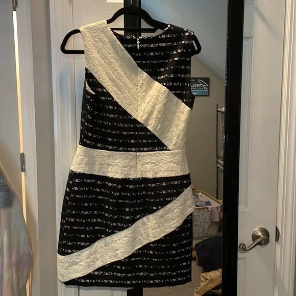 BCBG Asymmentrical Mini Dress - Picture 3 of 4